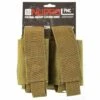 Nuprol PMC Double 40mm Pouch - Tan - DEFCON AIRSOFT -Airsoft Equipment Shop Nuprol PMC Double 40mm Pouch Tan