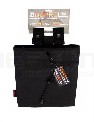 Nuprol PMC Dump Pouch - Black - DEFCON AIRSOFT 3 Nuprol PMC Dump Pouch - Black - DEFCON AIRSOFT