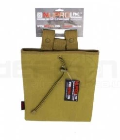 Nuprol PMC Dump Pouch - Tan - DEFCON AIRSOFT