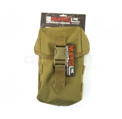 Nuprol PMC Medium Utility/HPA Tank Pouch - Tan - DEFCON AIRSOFT