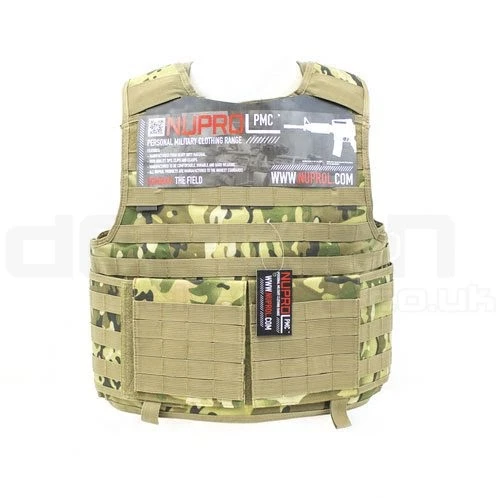 Nuprol PMC Plate Carrier - NP Camo - DEFCON AIRSOFT 4 Nuprol PMC Plate Carrier - NP Camo - DEFCON AIRSOFT - Image 2
