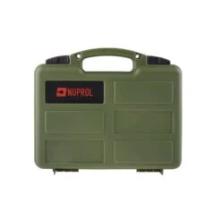 Nuprol Pistol Hard Case - Green - DEFCON AIRSOFT