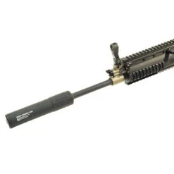 Ares Amoeba Silencer For SCAR And MSR (14mm Thread) - DEFCON AIRSOFT