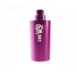 Mantis S61 11mm Foam Filled Suppressor PURPLE SHORT - DEFCON AIRSOFT