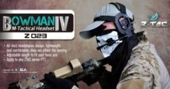 Z-Tactical Evo III Headset (Black) - DEFCON AIRSOFT -Airsoft Equipment Shop Z Tactical BM IV Headset Black 6
