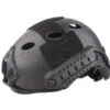 Big Foot Fast Helmet (PJ Round Hole) (Black) - DEFCON AIRSOFT -Airsoft Equipment Shop big foot fast helmet pj type round hole black 1 1