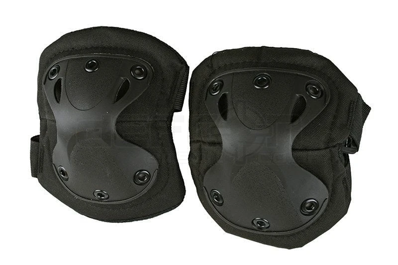 Elbow Protection Pads - Black - DEFCON AIRSOFT 3 Elbow Protection Pads - Black - DEFCON AIRSOFT