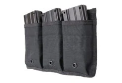 Open Triple Magazine Pouch M4/M16 MOLLE - Black - DEFCON AIRSOFT -Airsoft Equipment Shop eng pl Open triple magazine pouch Black 1152199238 3 1