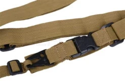 3-Point Tactical Airsoft Rifle Sling - Tan - DEFCON AIRSOFT -Airsoft Equipment Shop eng pl Three point sling tan 1152203344 2