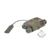AN/PEQ 15 LA5 Upgrade Torch/Laser – Foliage Green - DEFCON AIRSOFT -Airsoft Equipment Shop fma anpeq 15 ipim device red laser fg 2