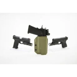Deadly Customs - DC5 Series Universal X300 Light And Tracer Bearing Kydex Holster (Green) - DEFCON AIRSOFT